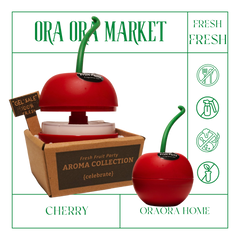 Cherry Scent Car Air Freshener, Solid Fragrance Balm for Home & Bathroom