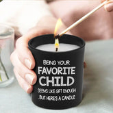 Being Your Favorite Child Scented Candles