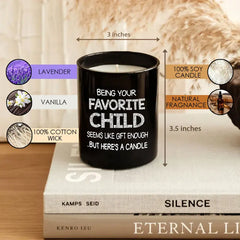 Being Your Favorite Child Scented Candles