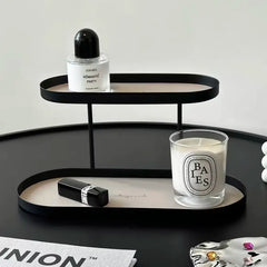 2-Tier Aromatherapy Organizer – Minimalist Essential Oil & Fragrance Display Rack