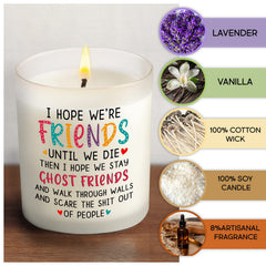 Giftable Forever Ghost Friendship Scented Candles
