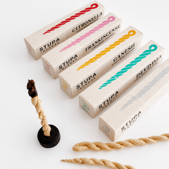 STUPA Natural Plant-Based Tibetan Rope Incense