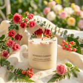 Artisan Rose Petal Floral Harmony Scented Candles
