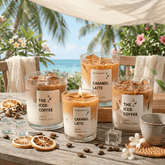 Summer Breeze & Iced Coffee Scented Candles