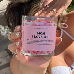 Mom I Love You Scented Candles