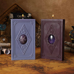 The Shadow Arcana Crystal Tarot Scented Candles