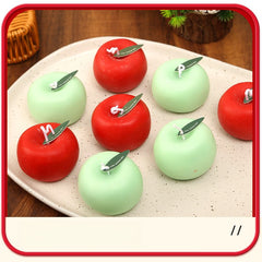 Christmas Apple-Shaped Scented Candle β Cute Holiday Gift & Festive Home Decor