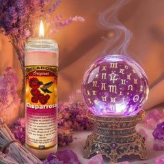 CHUPARROSA Hummingbird & Red Rose: Love Manifestation Scented Candles