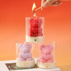 Valentine's Day Care Bears Glass Cup Aromatherapy Scented Candles