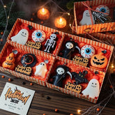 Halloween Scented Candle Gift Set – Ghost, Pumpkin & Skeleton Candles