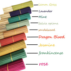 Scented Incense Sticks, 24PCS Aromatherapy Fragrance Sticks for Home
