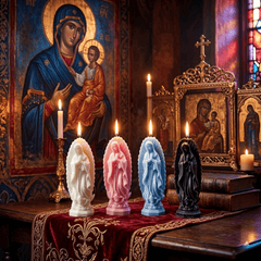 Silent Radiance Virgin Mary Scented Candles