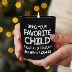 Being Your Favorite Child Scented Candles