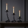 Ornate Iron Candle Holder, Multi-Candle Table Candelabra for Home Decor