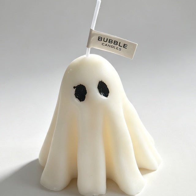 Gothic Halloween Candles, Ghost, Skull, Rose Cross & Pumpkin Scented Candles