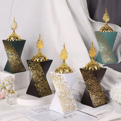 Elegant Resin Incense Burner with Metal Lid