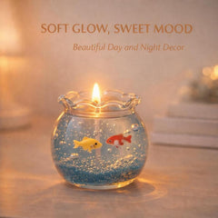 The Ocean Mini Fish & Bubble Scented Candles