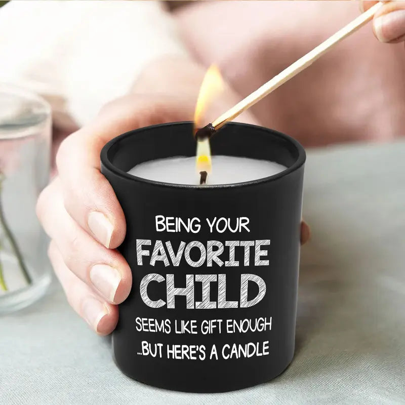 Being Your Favorite Child Scented Candles