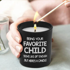 Being Your Favorite Child Scented Candles