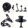 Ornate Iron Candle Holder, Multi-Candle Table Candelabra for Home Decor