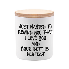 Valentines Romantic Unique I Love You Scented Candles