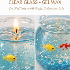 The Ocean Mini Fish & Bubble Scented Candles