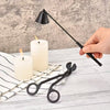 4-Piece Candle Care Set, Stainless Steel Wick Trimmer & Snuffer