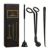 4-Piece Candle Care Set, Stainless Steel Wick Trimmer & Snuffer