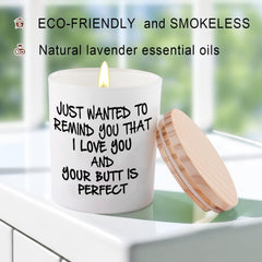 Valentines Romantic Unique I Love You Scented Candles