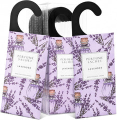Rose Cottage 3 Pack Closet Deodorizer, Scented Sachets & Home Air Freshener