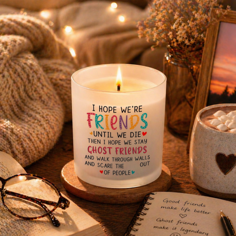 Giftable Forever Ghost Friendship Scented Candles