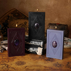 The Shadow Arcana Crystal Tarot Scented Candles