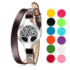 Aromatherapy Diffuser Bracelet Set – Bracelet & Refill Scent Pads