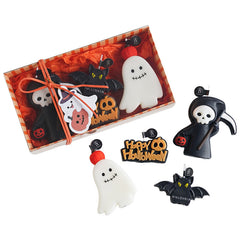 Halloween Scented Candle Gift Set – Ghost, Pumpkin & Skeleton Candles