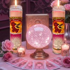 CHUPARROSA Hummingbird & Red Rose: Love Manifestation Scented Candles
