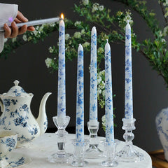 6-Pack Classic Taper Candles, 10-Inch Unscented Candles