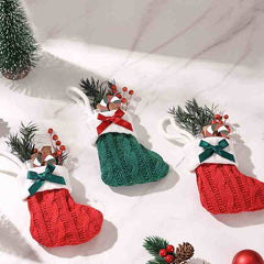 Christmas Stocking Scented Hanging Ornament, Xmas Home Fragrance Decor