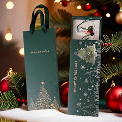 Christmas Scented Wax Hanging Ornament, Natural Aroma Fragrance Tablet Holiday Gift Box