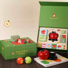 Apple-Shaped Mini Candle Gift Set – Cute Scented Candles for Home Decor