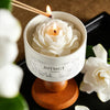 Camellia Scented Candles – Floral Decorative Candles Gift Set