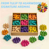 200PCS Backflow Incense Cones – Natural Scented Incense in 9 Fragrances